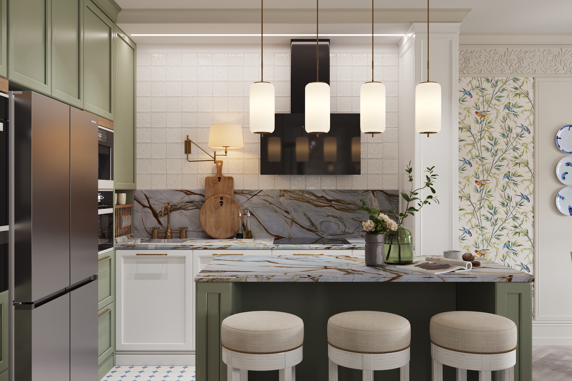 Профессиональный дизайн кухни Профессиональный дизайн кухни